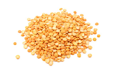 Image showing Yellow split peas