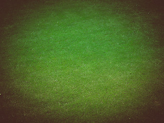 Image showing Retro look Grass meadow