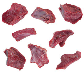 Image showing Set of fresh meat
