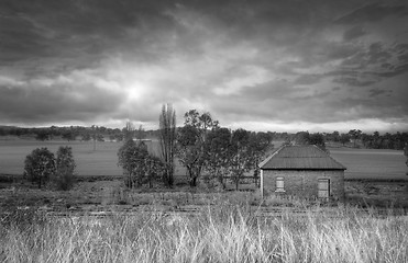 Image showing Abandoned Railway Shed Cowra