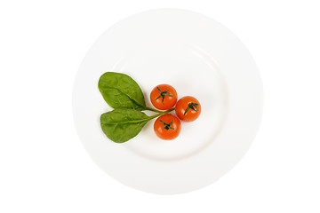 Image showing Tomato on plate