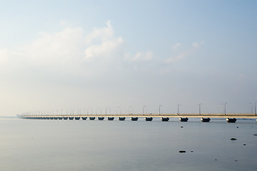 Image showing Misty Bridge