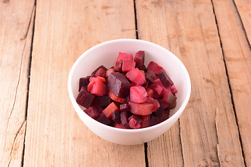 Image showing tasty venegret on a white plate