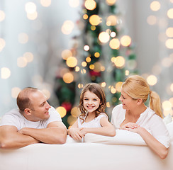 Image showing happy family at home