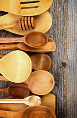 Image showing Wooden Spoons