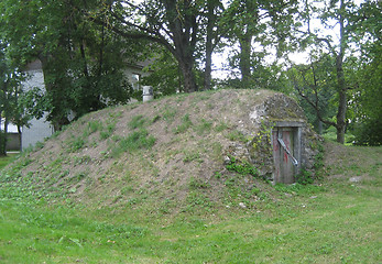 Image showing Old shelter in Estonia