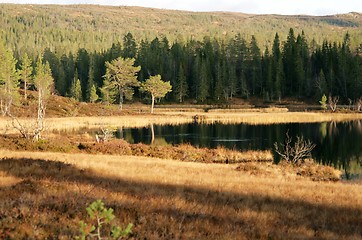 Image showing Mountain tarn