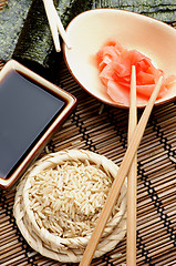 Image showing Preparing Sushi