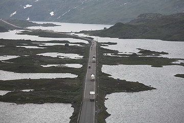 Image showing Mountain highway