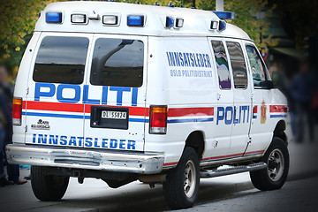 Image showing Norwegian Police Car