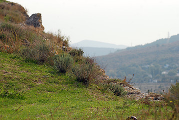 Image showing type on Crimean mountains, Sevastopol