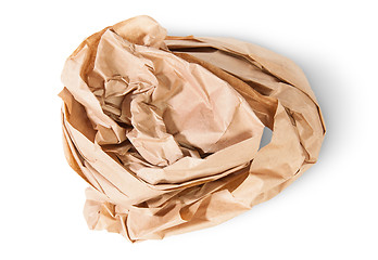 Image showing Crumpled Wrapping Paper