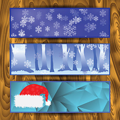 Image showing christmas banners