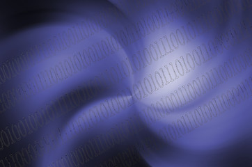Image showing binary abstract background