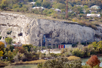 Image showing mountain priory, Sevastopol