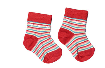 Image showing toddlers socks isolated