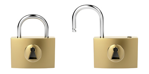 Image showing Padlocks