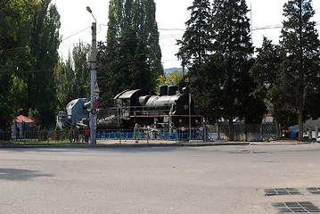 Image showing armoured train