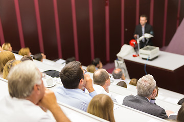 Image showing Lecture at university.