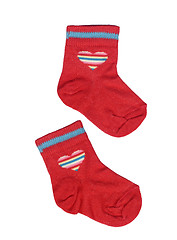 Image showing toddlers socks isolated