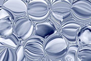 Image showing blue bubbles