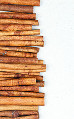 Image showing Cinnamon sticks