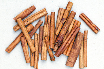 Image showing Cinnamon sticks