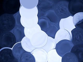 Image showing bubble background