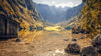 Image showing Obersee Bavaria Germany