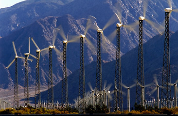 Image showing Wind Turbines