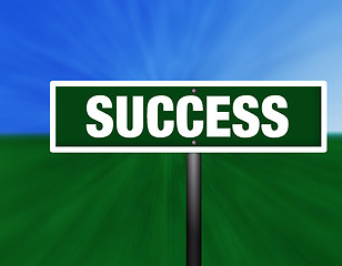 Image showing Success Street Sign