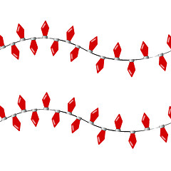 Image showing Strings of Christmas Lights