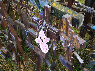 Image showing Hill of Crosses, Lithuania