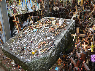 Image showing Hill of Crosses, Lithuania