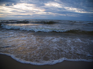 Image showing wave in the Baltic Sea