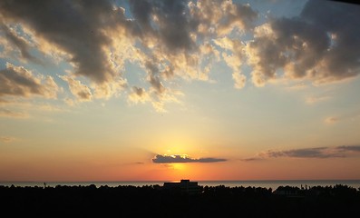 Image showing Sunset