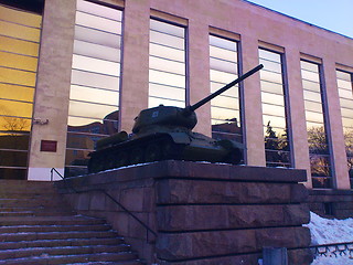 Image showing Tank Monument in Moscow