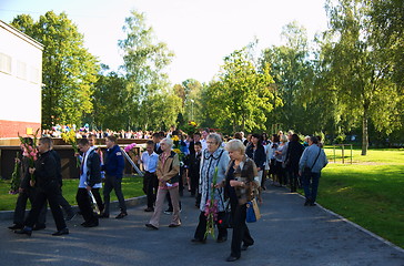 Image showing First day of school