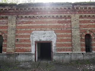 Image showing Interior of an abandoned Soviet military base