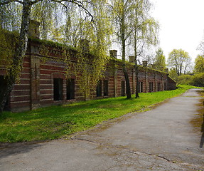 Image showing Interior of an abandoned Soviet military base