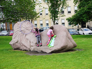 Image showing Stone Lion monument