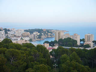 Image showing Beach bay azure , Cala Gat, Majorca island