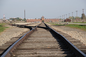 Image showing Last station - Auschwitz II (Birkenau)