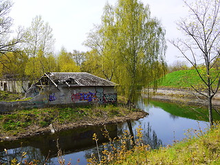 Image showing Old military in latvia