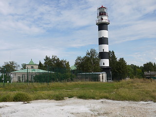 Image showing Lighthouse in port of Riga