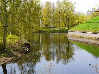 Image showing Old military in latvia