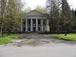 Image showing Interior of an abandoned Soviet military base