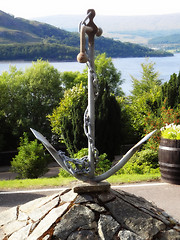 Image showing ship's anchor monument