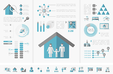 Image showing Real Estate Infographics.