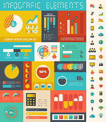 Image showing IT Industry Infographic Elements